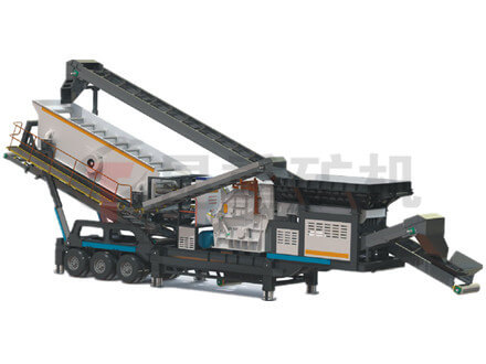 輪胎（tāi）式移動破碎機